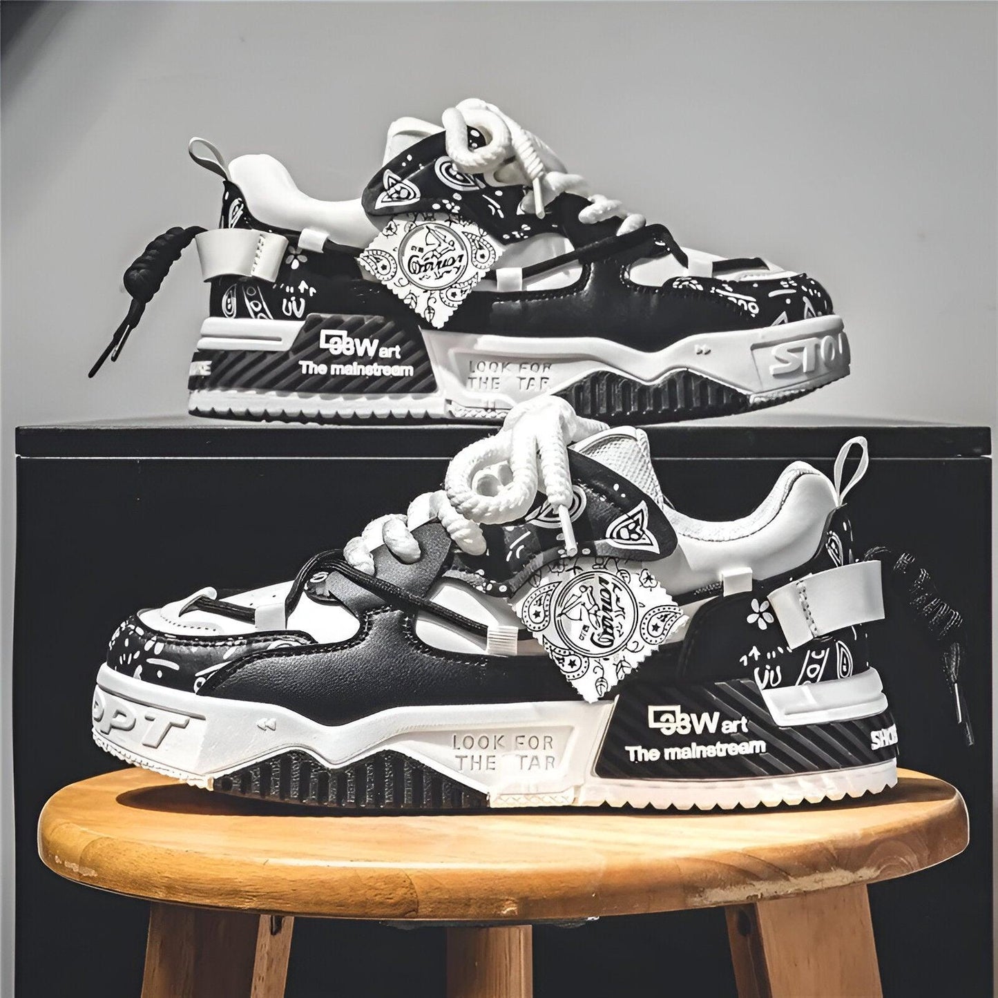 SIMON | TRENDIGA SNEAKERS - Milafashion-se.com