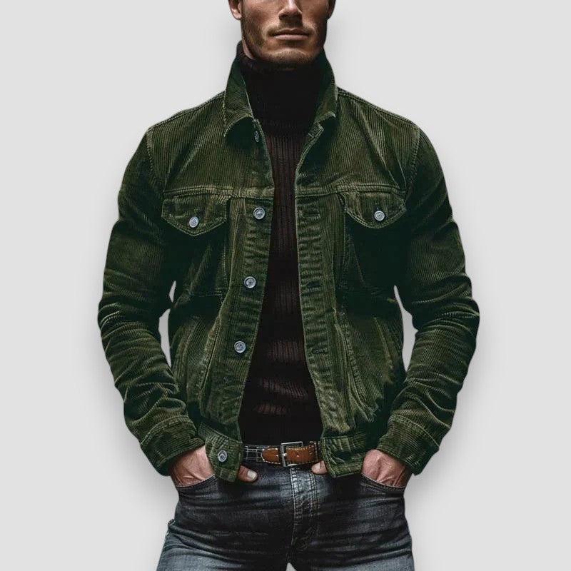 Sven™ | Retro Cordjacka - Milafashion-se.com