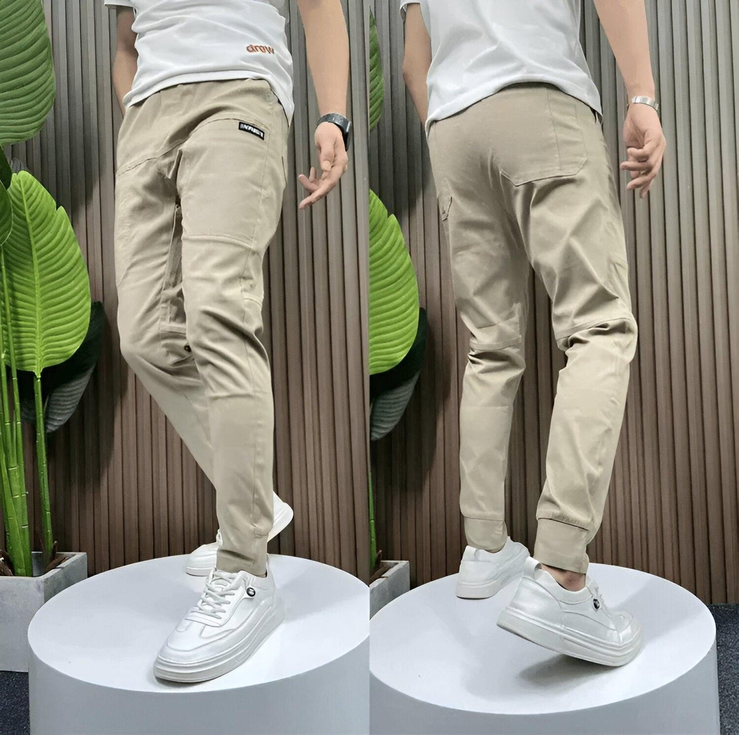 Fredrik™ | Premium Stretch Cargobyxor (1+1 Gratis) - Milafashion-se.com