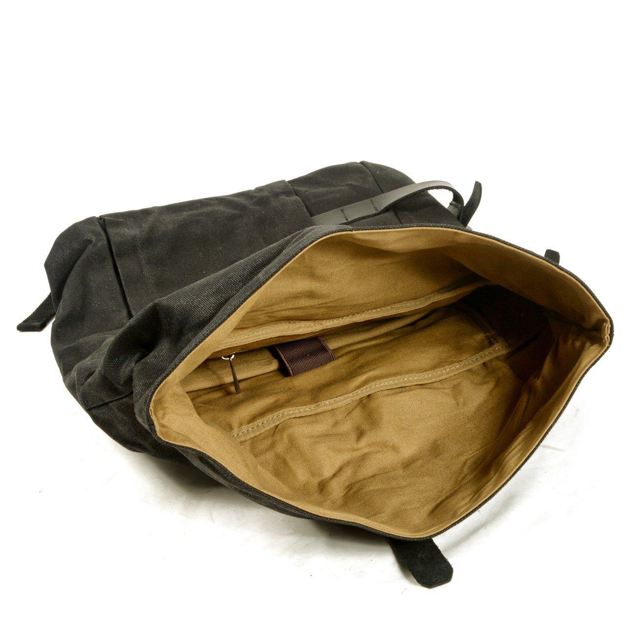 Svensson™ | Canvas Motorcykelryggsäck - Milafashion-se.com