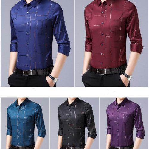 đTunn jĂ€rnfri skjorta för mĂ€n - Milafashion-se.com