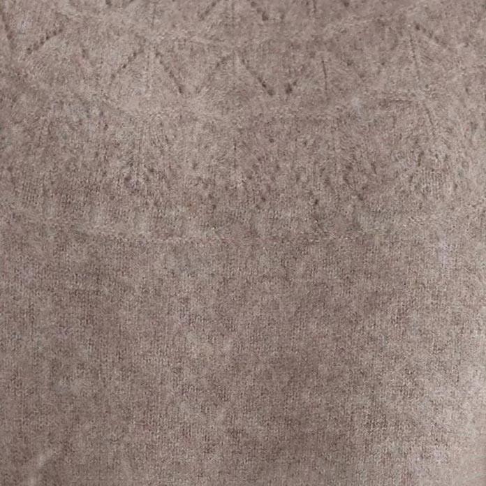 Halvhöghalsad stickad pullover för kvinnor - Milafashion-se.com
