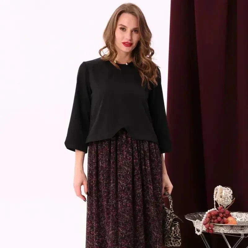 Elegant Högkvalitativ Klänning