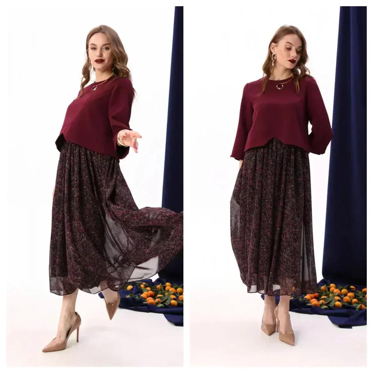 Elegant Högkvalitativ Klänning