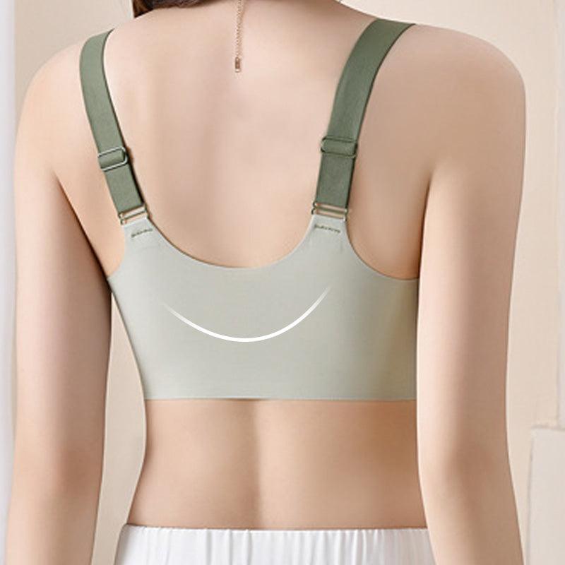 ✨REA 50% RABATT✨Clash of colours icke-märkande anti-gravity lift bygelbehå utan stålring som samlar behån - Milafashion-se.com