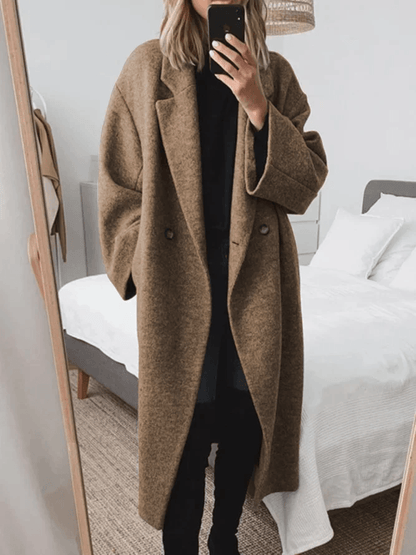 Harper - Classic Winter Overcoat - Milafashion-se.com