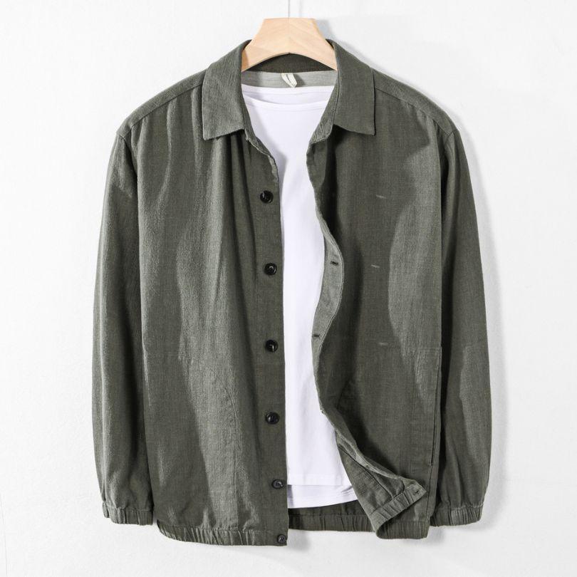 Men's "Moka" Japan Style Shirt - Milafashion-se.com