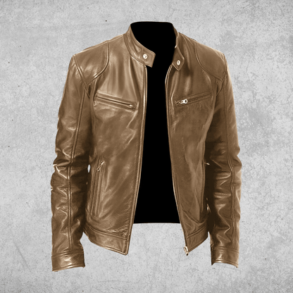ERNEST | JACKA I LÄDER - Milafashion-se.com