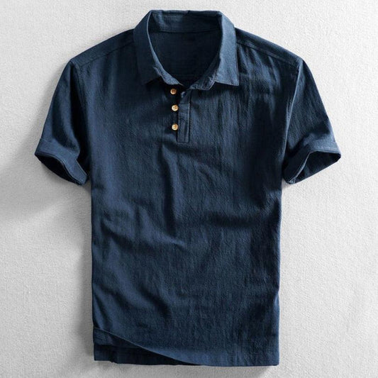 Kortärmad "Fuji" i japansk stil för män - Milafashion-se.com