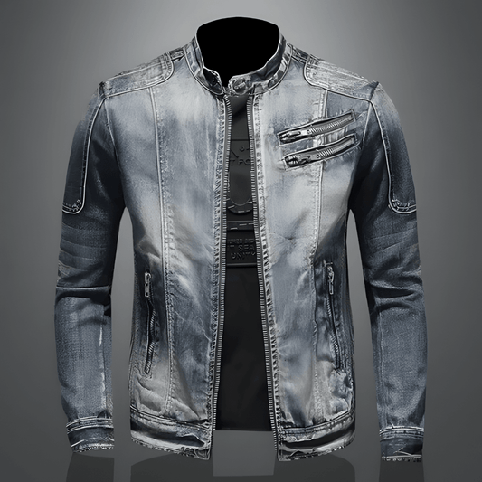 Mila | Retro Denim Jacket - Milafashion-se.com
