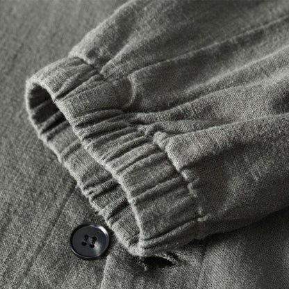 Men's "Moka" Japan Style Shirt - Milafashion-se.com