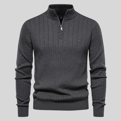 Oscar™ | Bekväm Tröja med Dragkedja - Milafashion-se.com