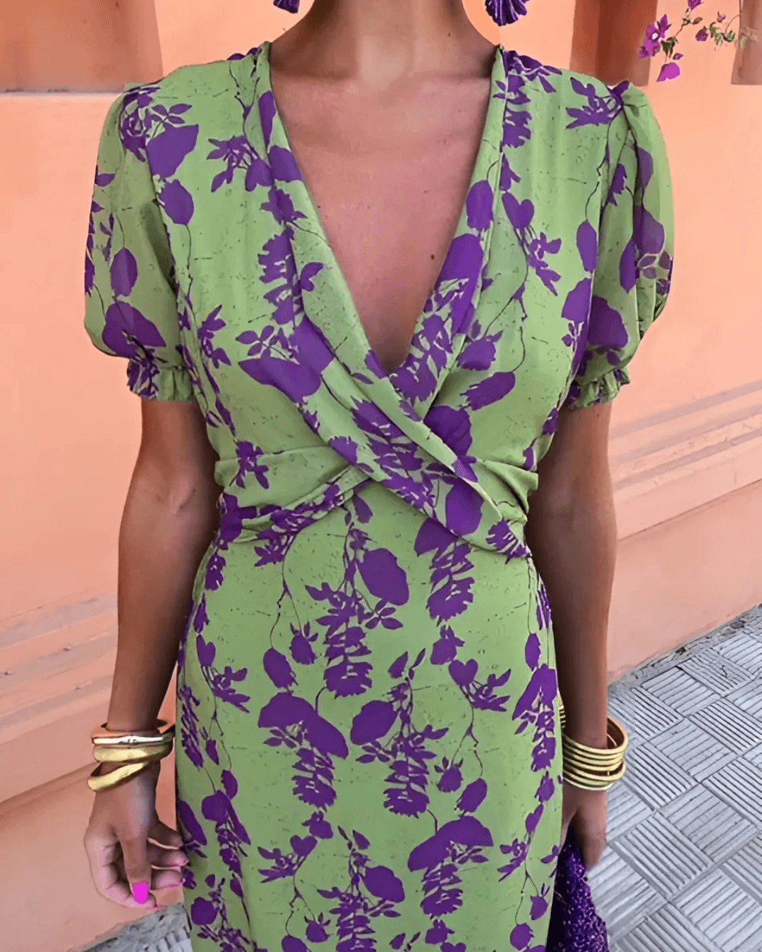 Selma™ | Sofistikerad Sommarklänning - Milafashion-se.com