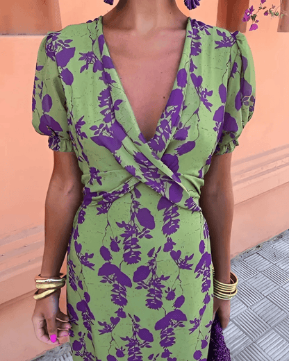 Selma™ | Sofistikerad Sommarklänning - Milafashion-se.com