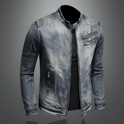 Mila | Retro Denim Jacket - Milafashion-se.com