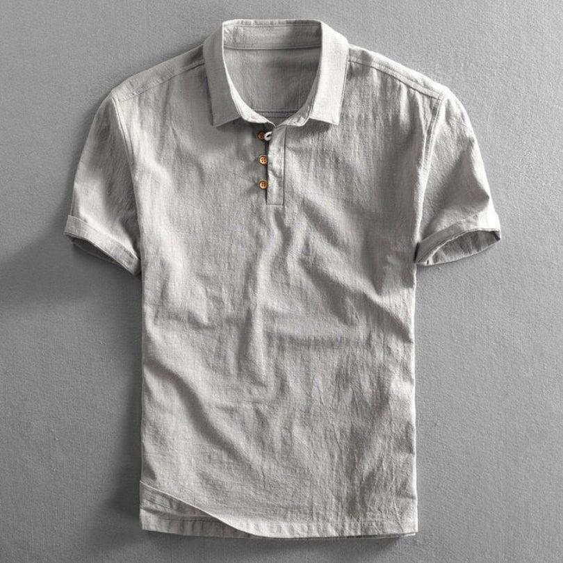 Kortärmad "Fuji" i japansk stil för män - Milafashion-se.com