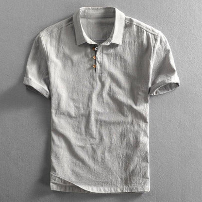 Kortärmad "Fuji" i japansk stil för män - Milafashion-se.com