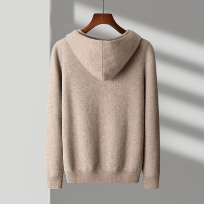 Arden - Hoodie i merinoull