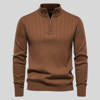 Oscar™ | Bekväm Tröja med Dragkedja - Milafashion-se.com
