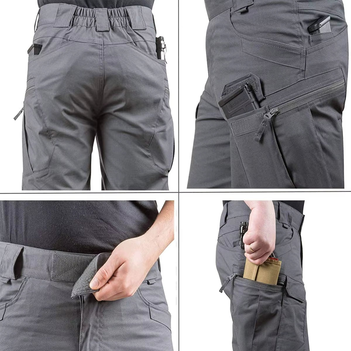 Choice Men Urban Military Waterproof Cargo Tactical Shorts Male Outdoor Camo Andningsbara Snabbtorkande Byxor Sommar Casual Shorts - Milafashion-se.com