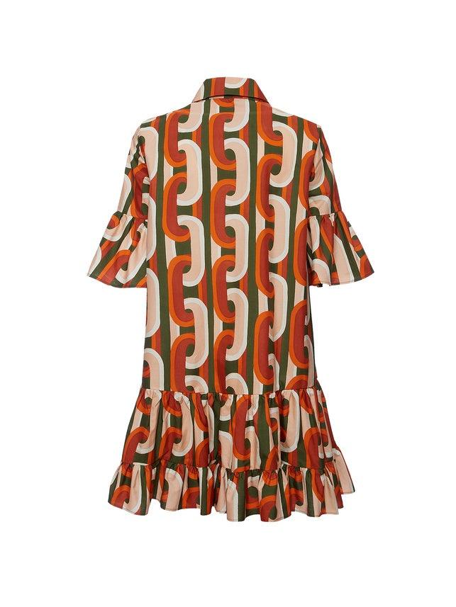Elegant Sassy Dropped waist Mini Dress - Milafashion-se.com