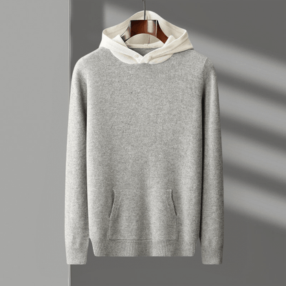 Arden - Hoodie i merinoull