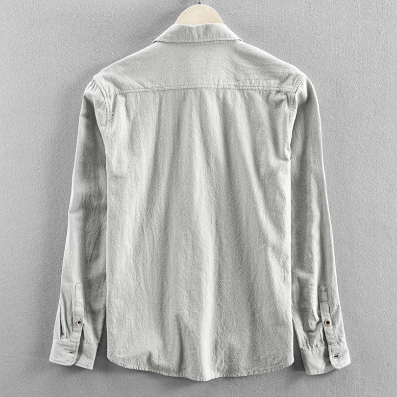 Men's "Tono" Japan-Style Shirt - Milafashion-se.com