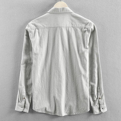 Men's "Tono" Japan-Style Shirt - Milafashion-se.com