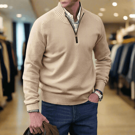 Silvano™ | Zip-Pullover i Elegant Design - Milafashion-se.com