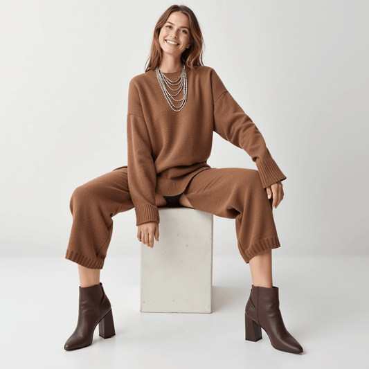 HEDDA | RIBBAD STICKAD TRÖJA - Milafashion-se.com