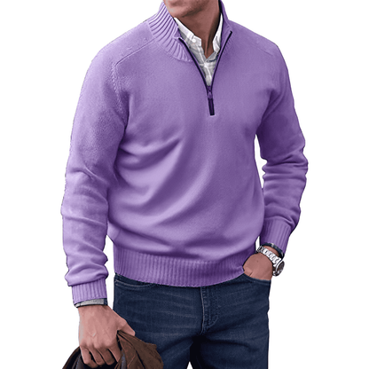 Silvano™ | Zip-Pullover i Elegant Design - Milafashion-se.com