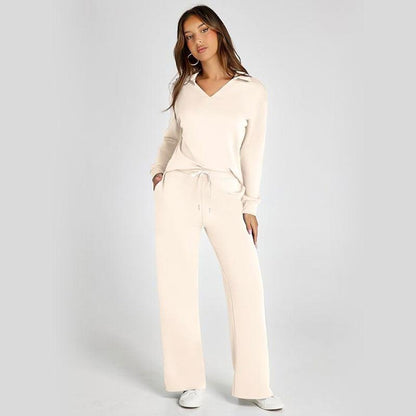 Luna Lounge Set – 2-delat mjukisset för kvinnor. - Milafashion-se.com