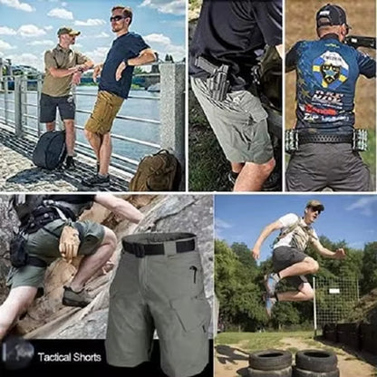 Choice Men Urban Military Waterproof Cargo Tactical Shorts Male Outdoor Camo Andningsbara Snabbtorkande Byxor Sommar Casual Shorts - Milafashion-se.com