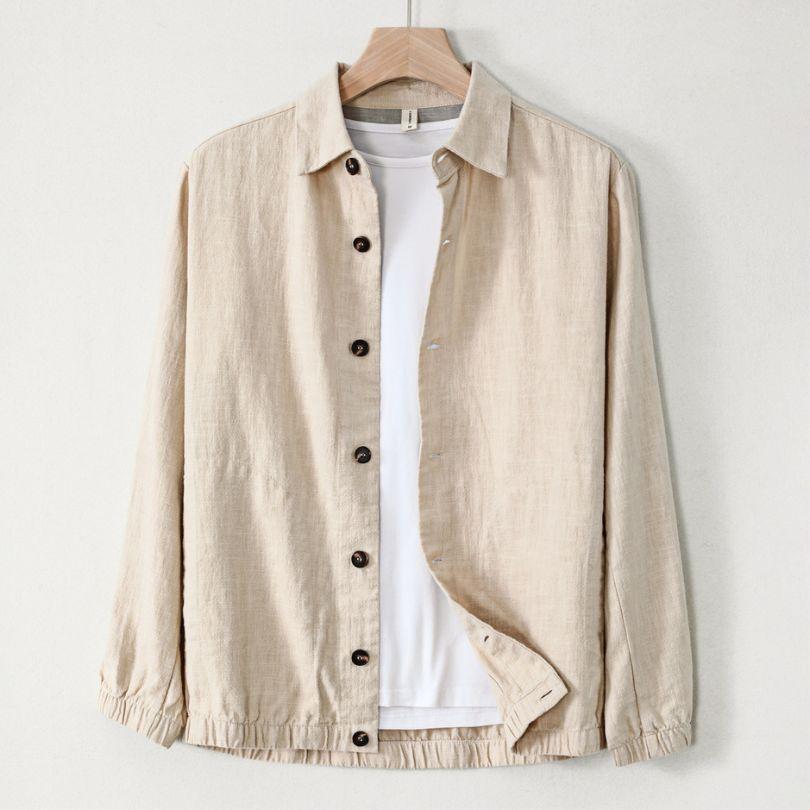 Men's "Moka" Japan Style Shirt - Milafashion-se.com