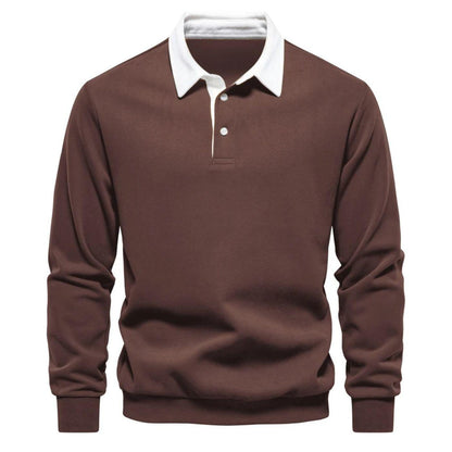 Grahn™ | Pikétröja med Långa Ärmar - Milafashion-se.com