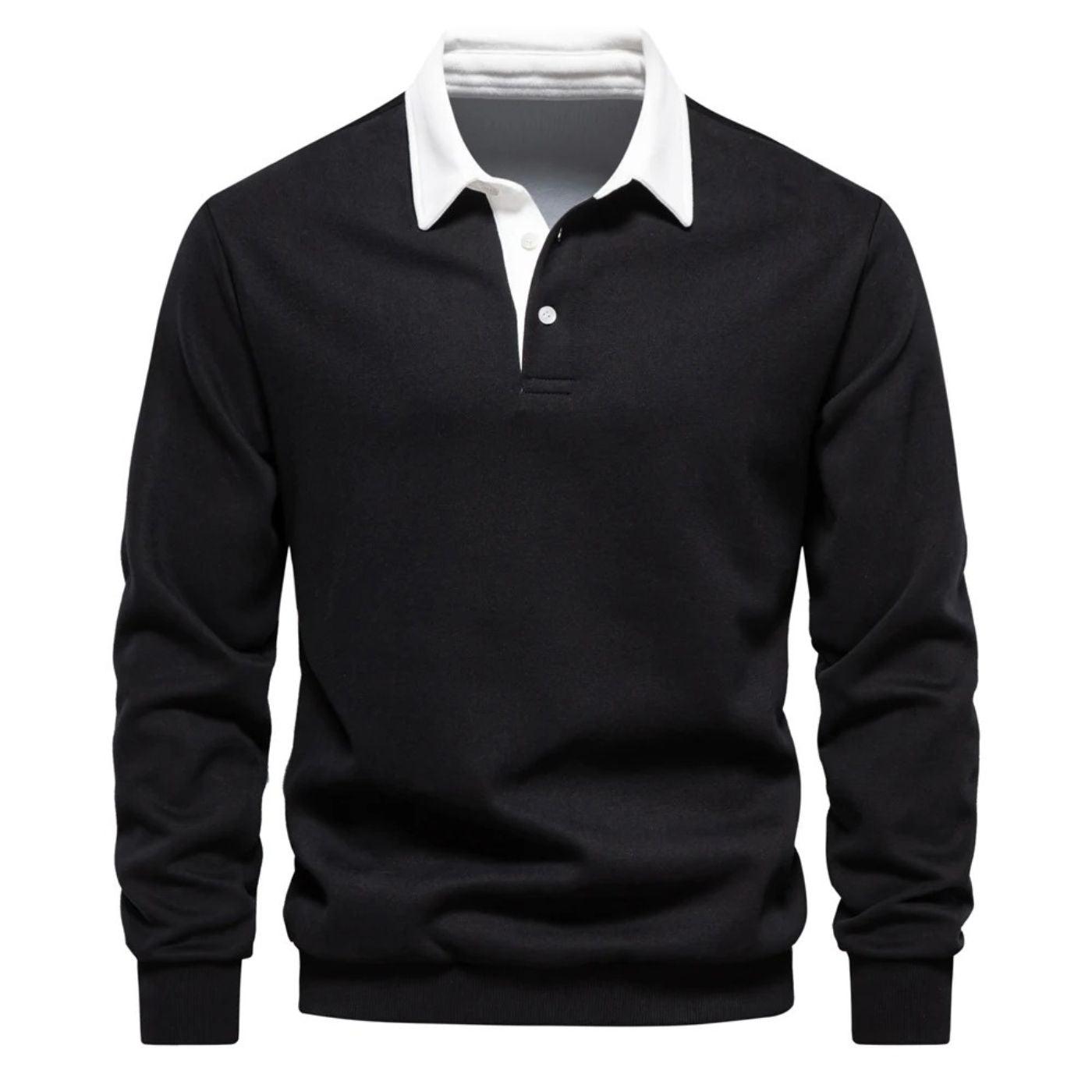 Grahn™ | Pikétröja med Långa Ärmar - Milafashion-se.com