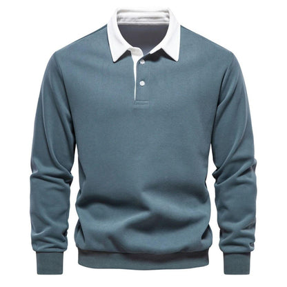 Grahn™ | Pikétröja med Långa Ärmar - Milafashion-se.com