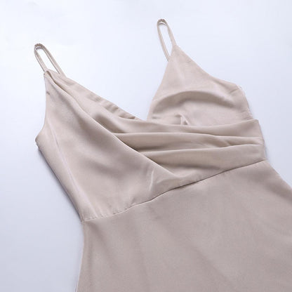 Märta™ | Elegant Axelbandslös Klänning - Milafashion-se.com