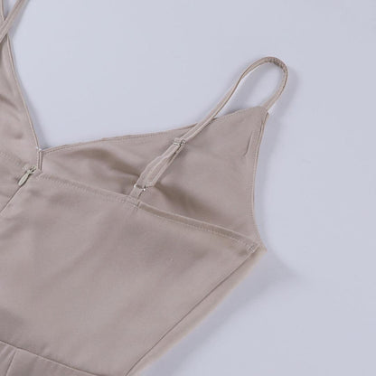 Märta™ | Elegant Axelbandslös Klänning - Milafashion-se.com