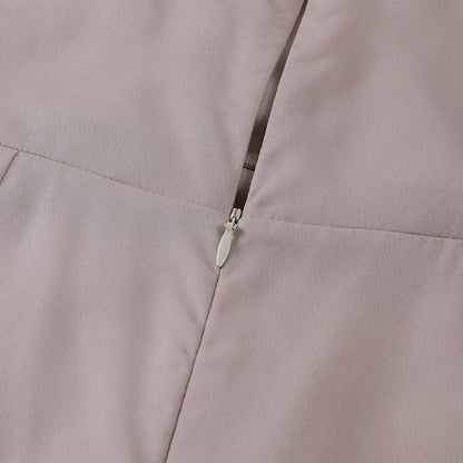 Märta™ | Elegant Axelbandslös Klänning - Milafashion-se.com