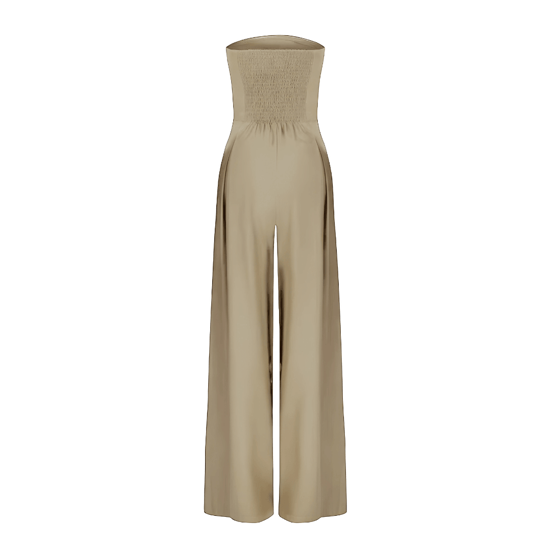 Ellen™ | Axelbandslös Jumpsuit - Milafashion-se.com