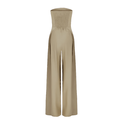 Ellen™ | Axelbandslös Jumpsuit - Milafashion-se.com