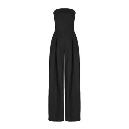 Ellen™ | Axelbandslös Jumpsuit - Milafashion-se.com