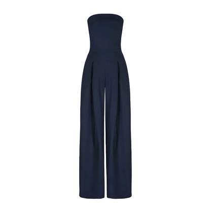 Ellen™ | Axelbandslös Jumpsuit - Milafashion-se.com