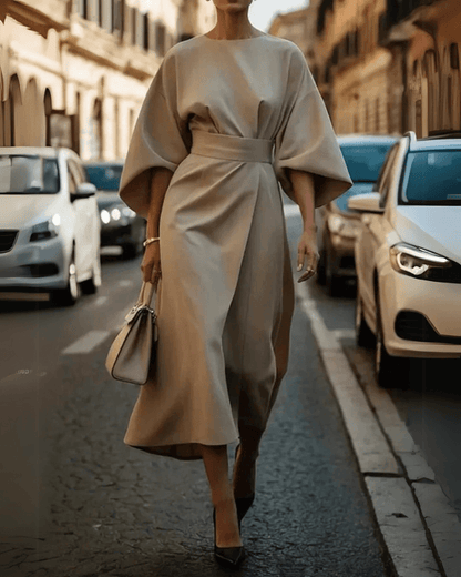 Ingrid™ | Elegant Klänning - Milafashion-se.com