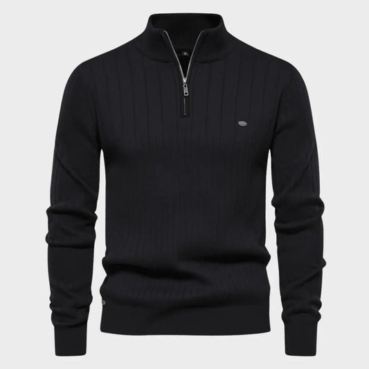 Oscar™ | Bekväm Tröja med Dragkedja - Milafashion-se.com