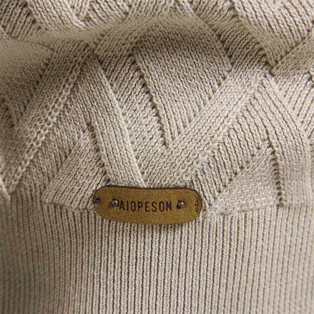 Göran™ | Herrtröja Med Rutdesign - Milafashion-se.com