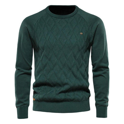 Göran™ | Herrtröja Med Rutdesign - Milafashion-se.com