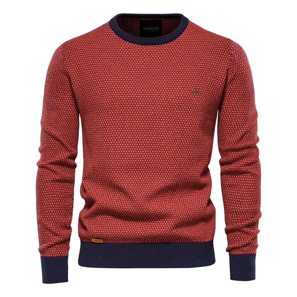 Gunnarsson™ | Rutig Herrtröja - Milafashion-se.com