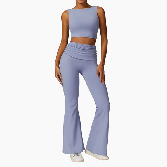 Träningsset Dam – 2-delars Snabbtorkande Top & Kjol - Milafashion-se.com